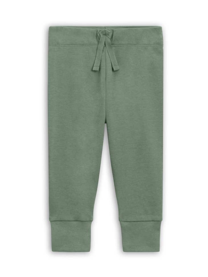 Organic Hooded Pullover with Matching Joggers- Thyme